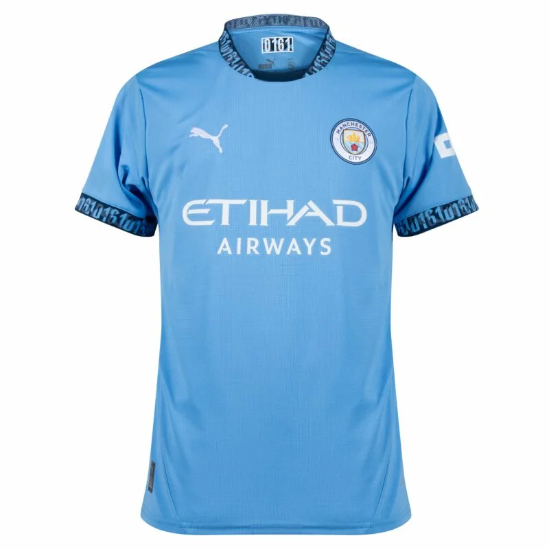 Manchester City Rodrigo 16 Hjemme Fodboldtrøjer 2024 2025 – Kortærmet