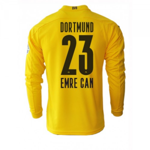 Borussia Dortmund Emre Can 23 Hjemmebanetrøje 2020 21 – Langærmet