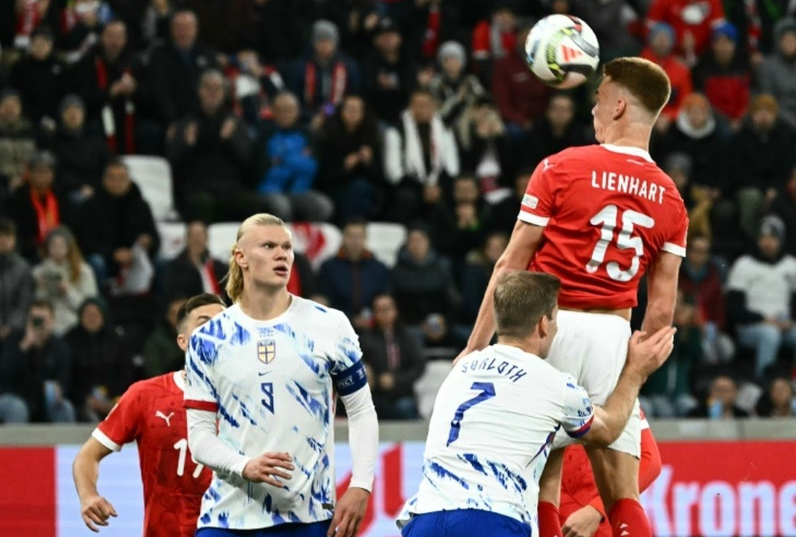 Arnautovic scorede to gange og assisterede, Østrig slog Norge 5-1